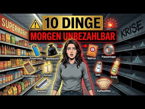 Diese 10 Dinge kosten jetzt unter 2 Euro – nach dem Blackout sind sie Gold wert!
