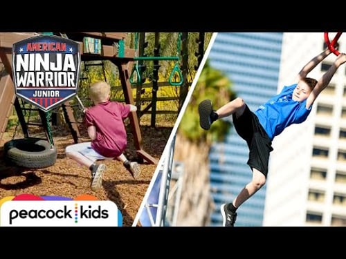 AMERICAN NINJA WARRIOR JUNIOR | Parkour Training Leads to ANWJ Course