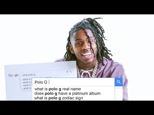 Polo G Answers the Web's Most Searched Questions | WIRED