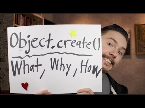 Object.create - Object Creation in JavaScript P6 - FunFunFunction #57