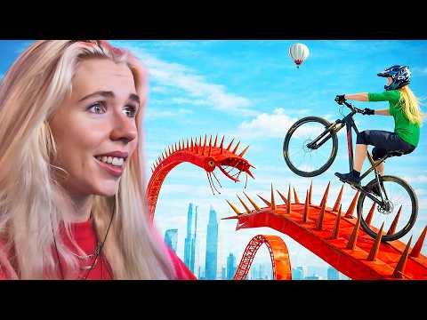 ich WEINE wegen den UNMÖGLICHEN BIKE PARKOUR (das spiel hasst mich)