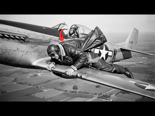 When 30 Germans Closed In On His Downed Wingman — This P-51D Mustang Pilot Flew Out With Him