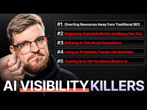 5 Mistakes Hurting Your AI Visibility (With Data-Backed Fixes!)