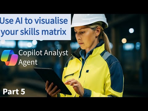 Skills Matrix in Microsoft CoPilot Analyst Agent / Skills Matrix Tutorial (Part 5)