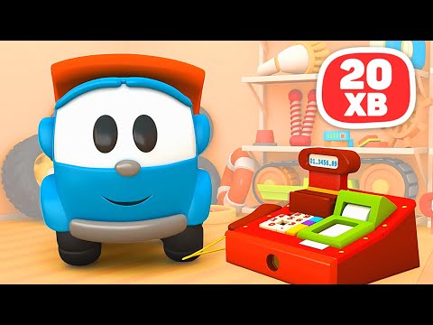 Цікаві мультики для дітей дошкільного віку. Вантажівочка Льова і його нові пригоди!