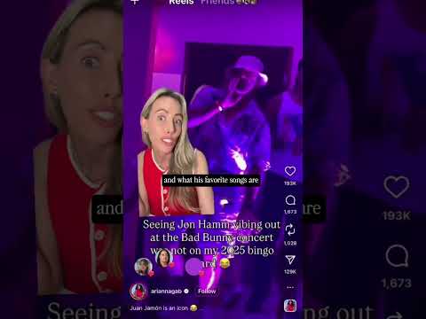 Jon Hamm’s never ending love for Bad Bunny