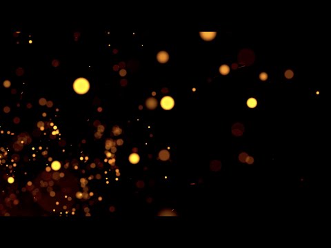 Fire Particles Black Background 4K (No Loops)