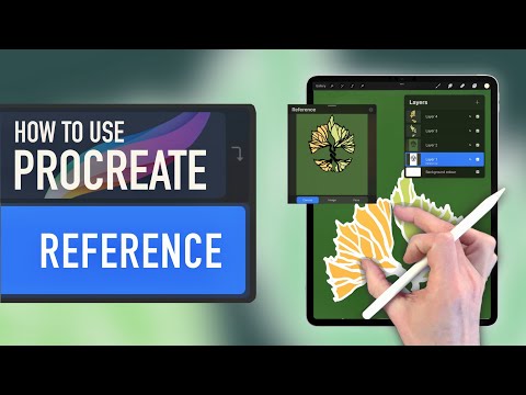 How to use Reference Layers and Images in Procreate
