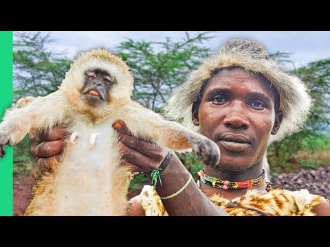 72 Hours with Africa's Last Monkey-Eating Tribe!!