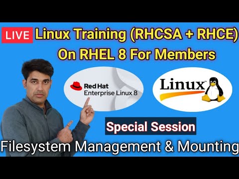 Special Session | Filesystems & Mounting in Linux | Manage Filesystems in RHEL | Nehra Classes