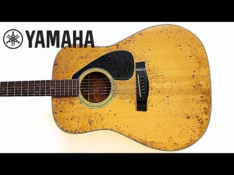 I cleaned an acoustic guitar that was covered in mold.