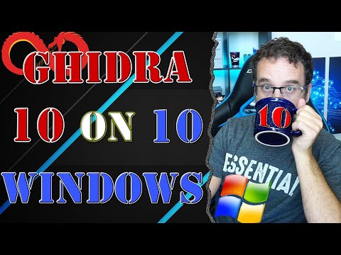 Installing Ghidra 10 on Windows 10