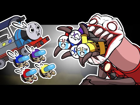 CHOO CHOO CHARLES vs Thomas & GHOSTBUSTERS 6 EP.1 I Among Us Animation