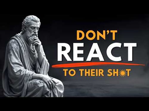 NEVER React, NEVER Explain, NEVER Engage | Stoicism Rules to Become Untouchable