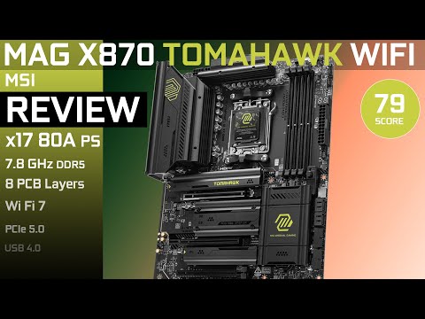 MSI MAG X870 TOMAHAWK WIFI : this is getting better and better!