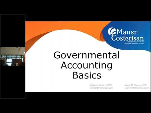 Governmental Accounting Basics Webinar