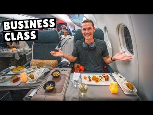 Turkish Airlines BUSINESS CLASS (full tour of New Istanbul Airport Business Lounge)