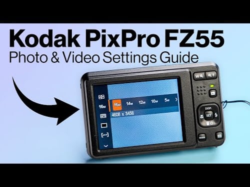 Kodak PixPro FZ55 Best Settings for Beginners | Complete Photo & Video Settings Guide