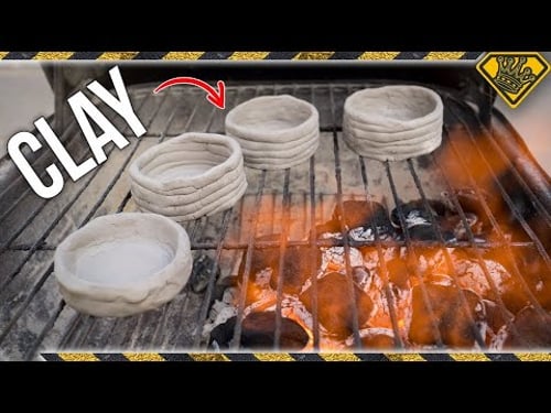 Testing Clay in a BBQ! Wondering How To Fire Clay Without A Kiln? TKOR Details EVERYTHING!