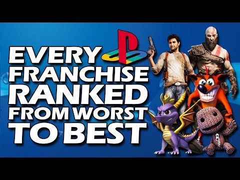 Every PlayStation Franchise Ranked From WORST To BEST