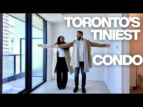 TOURING TORONTO'S TINIEST CONDO & BEST CONDO ON THE MARKET l Both are Surprising!