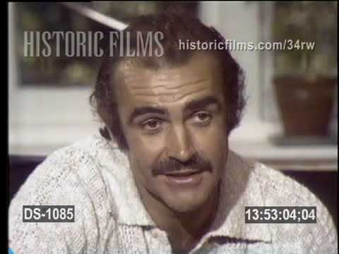 A Visit to "James Bond's" Home - Sean Connery 1967! Pt.1 of 2 (Interviewed by F. Lee Bailey)