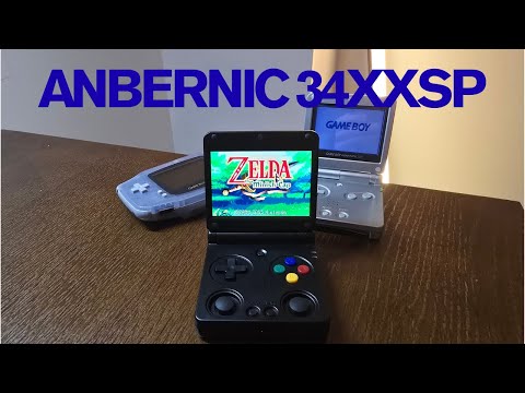 The Best GBA SP Yet - Anbernic 34XXSP