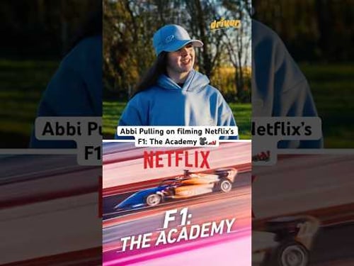 Abbi Pulling on filming Netflix’s F1: The Academy 🎥🏎️ #f1 #formula1 #f1academy #abbipulling