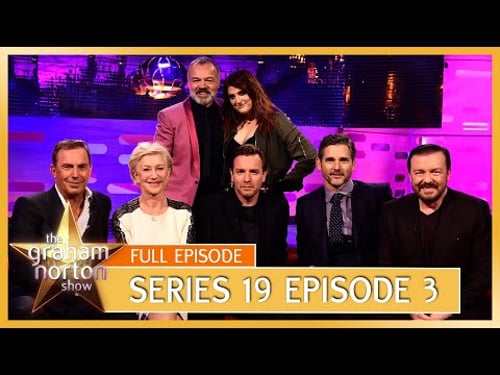 S19 E03 - The Graham Norton Show | Full Episode | Kevin Costner, Dame Helen Mirren, Ewan McGregor