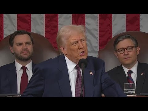 President Trump addresses joint session of Congress