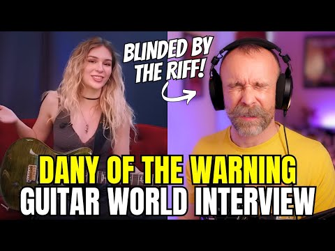 Dany of The Warning "Guitar World" Interview Reaction: RIFFTASTIC! 🤘🎸🤘