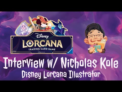 The Art of Disney Lorcana - An Interview with Illustrator Nicholas Kole