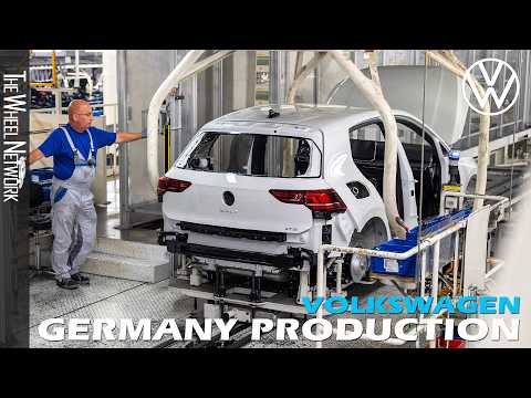 Volkswagen Golf 8 Production in Germany – Inside Volkswagen Wolfsburg Plant