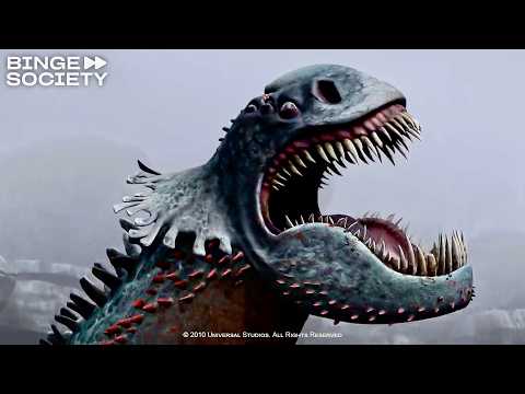 How To Train Your Dragon (2010): Epic Battle Against Giant Dragon