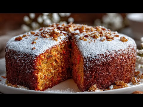 This carrot cake is so easy to make that I make it every week!