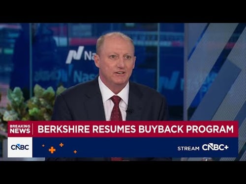 Berkshire Hathaway CEO Greg Abel on resuming buyback program: I absolutely talked to Warren