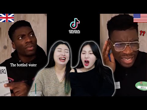 Korean Girls React to 'American vs British English' Tiktok