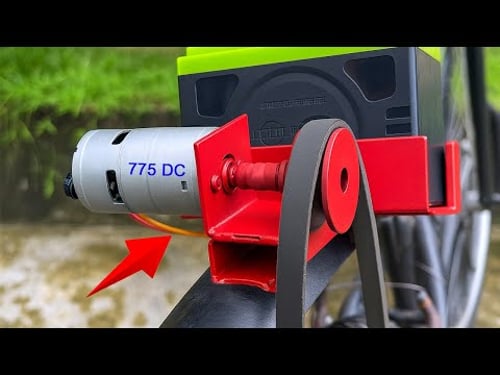 Great idea! A bike with a 775 engine will blow your mind