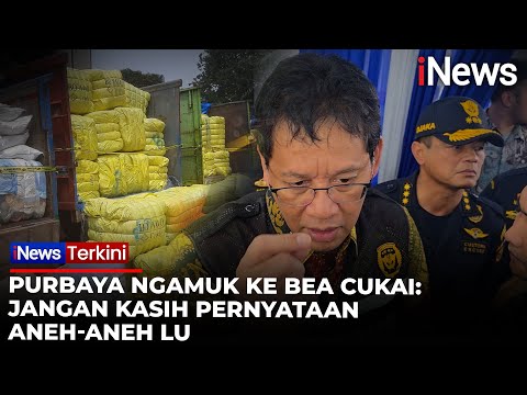 Balpres Bakal Dikirim ke Sumatra? Menkeu Purbaya Semprot Pegawai Bea Cukai di Depan Wartawan
