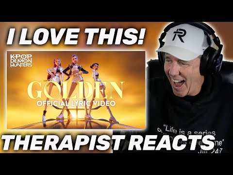 Therapist REACTS to “Golden” Official Lyric Video | KPop Demon Hunters | Sony Animation