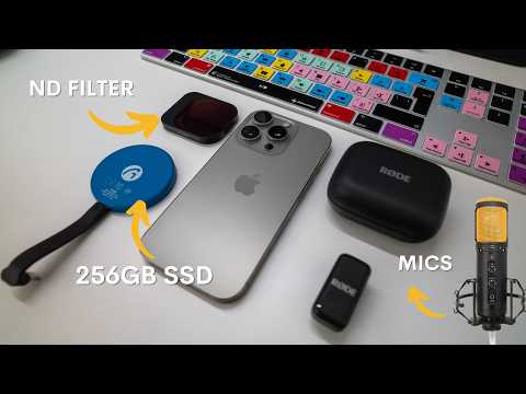 My PERFECT iPhone Filmmaking setup (For MINIMAL carry)