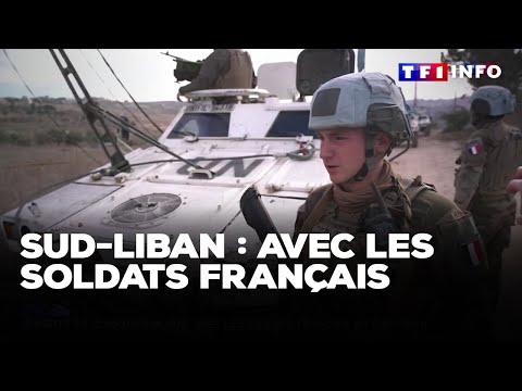 Sud-Liban : avec les Casques bleus français|TF1 INFO