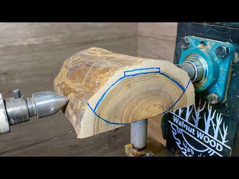 How I Turned Black Walnut Wood into a Stunning Rustic Bowl