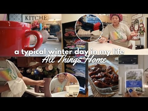 VLOG| a typical winter day in my life| all things home| reset my apartment for the new month!