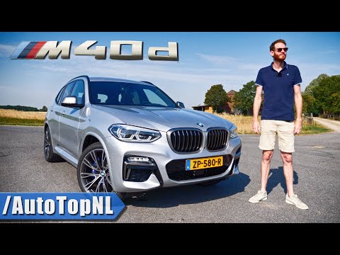 BMW X3 M40d REVIEW on AUTOBAHN (NO SPEED LIMIT) & ROAD by AutoTopNL