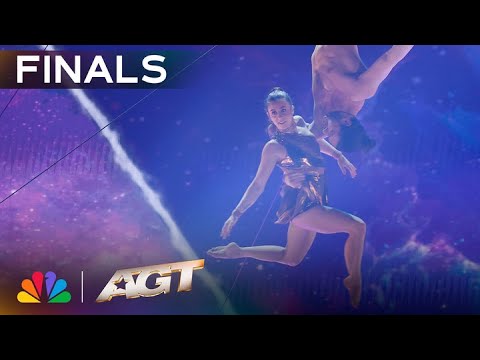 Sirca Marea Fly High in Their Most IMPORTANT Performance Yet! | Finals | AGT 2025