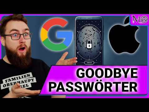 Das ENDE der PASSWÖRTER - PASSKEYS von APPLE und GOOGLE