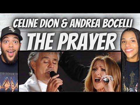 WE'RE SPEECHLESS!| FIRST TIME HEARING Céline Dion & Andrea Bocelli - The Prayer REACTION