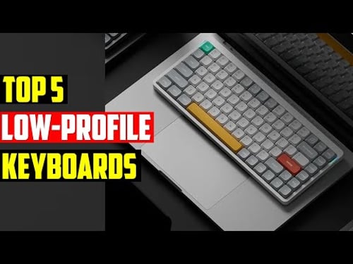✅The Best Low-Profile Keyboards in 2026- Top: 5 Low-Profile Keyboards (Reviews)