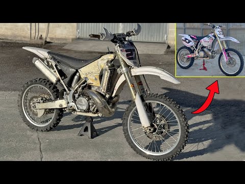 I RESTORE a YAMAHA YZ 250 ABANDONED FOR 12 YEARS